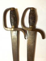Antique chinese paidao sword set 19th 